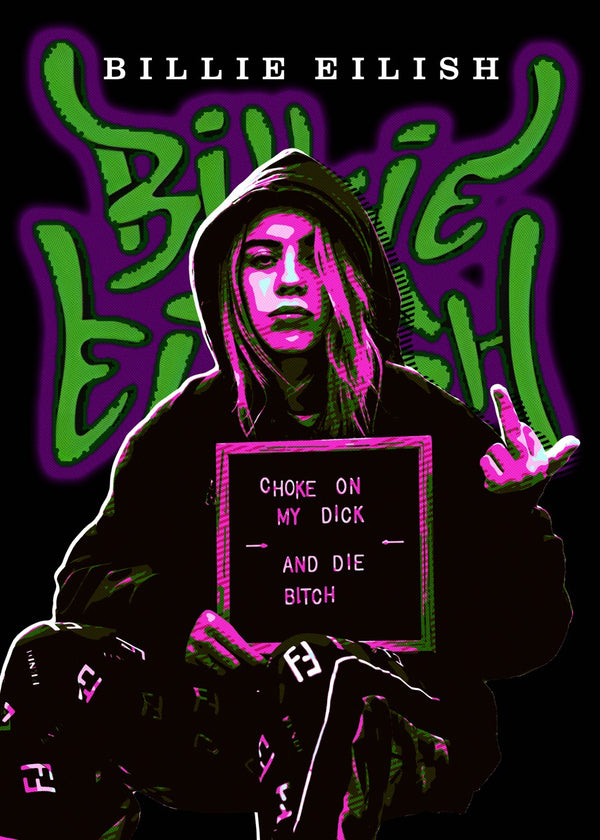 Billie eilish pop art