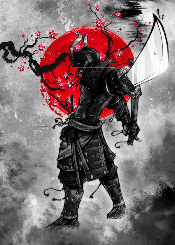 Samurai Warrior with Sword