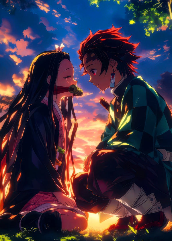 Nezuko and Tanziro