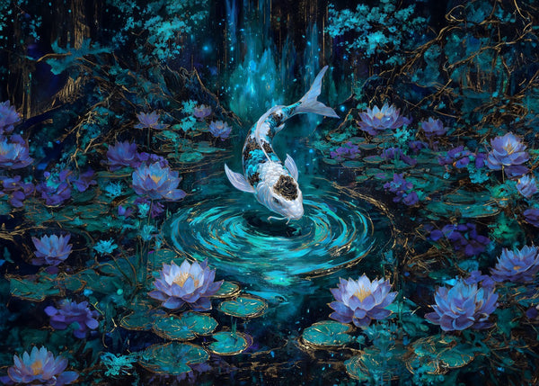 Celestial Koi Serenity