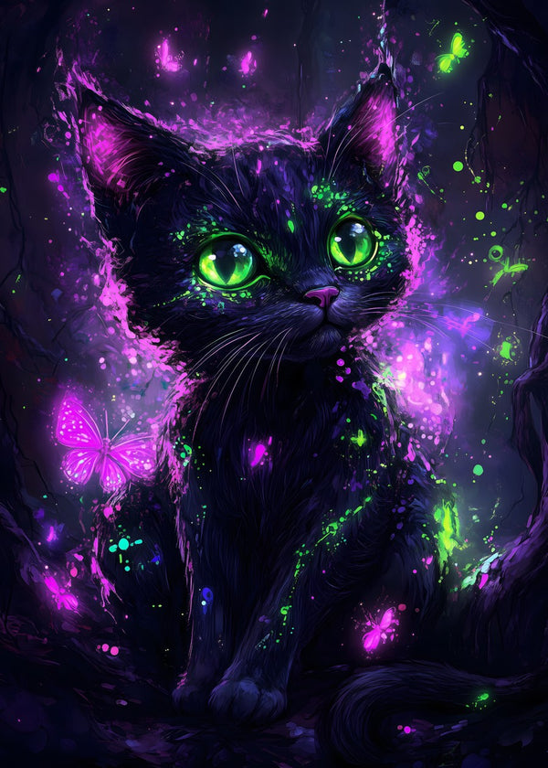 Neon Night Whiskers
