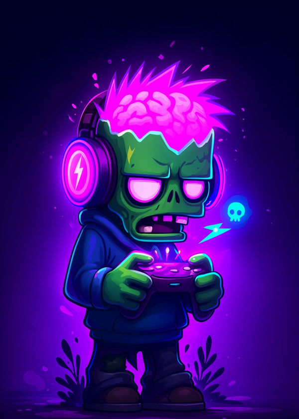Glitched Gamer Zombie