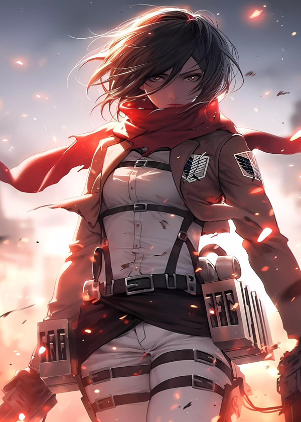 Mikasa in Action
