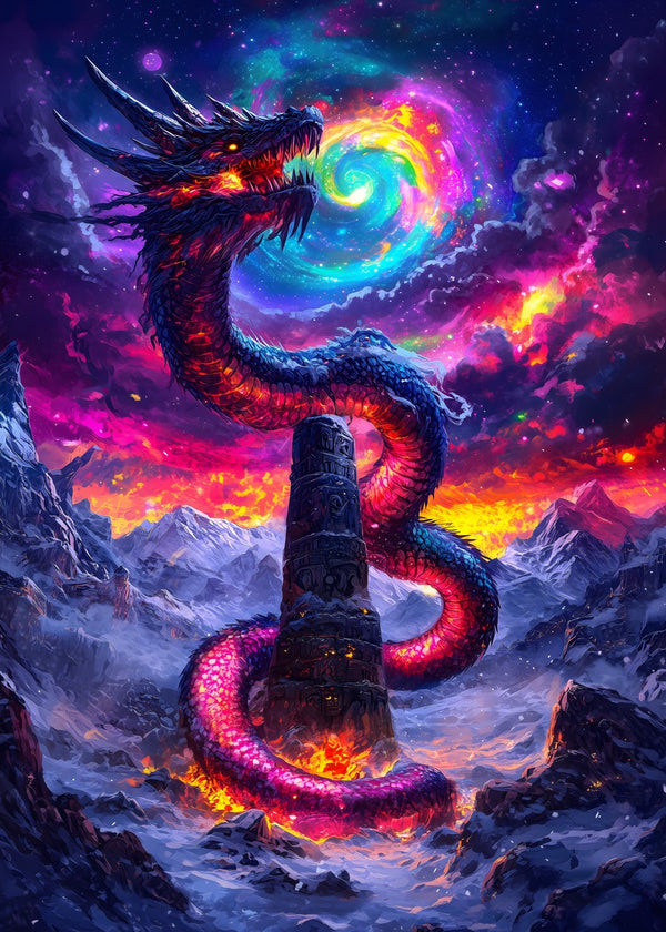 Celestial Serpent's Spiral