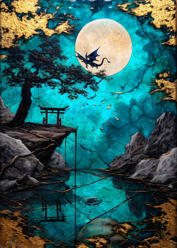 Moonlit Dragon's Journey