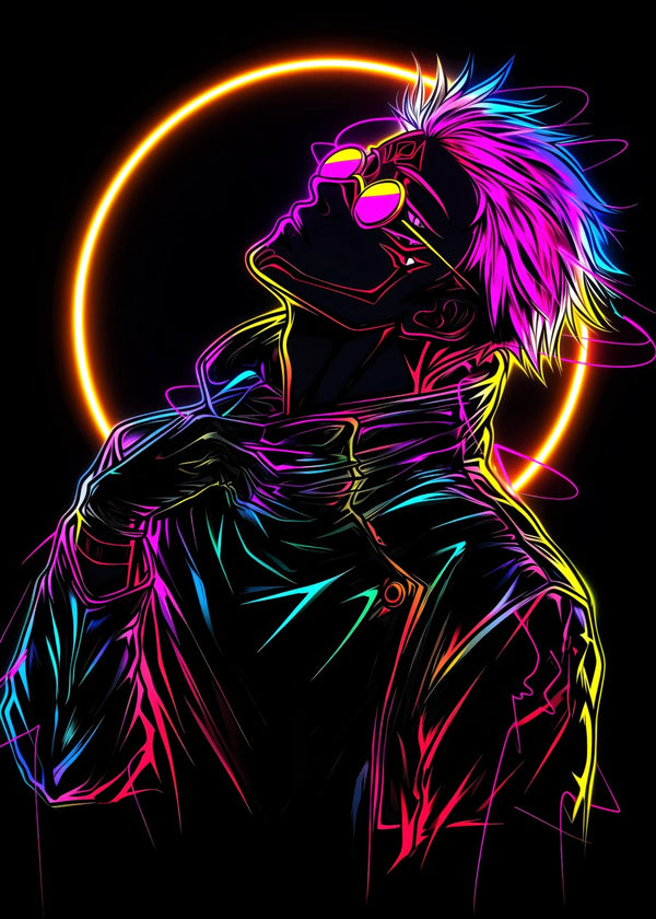Ryomen Sukuna neon