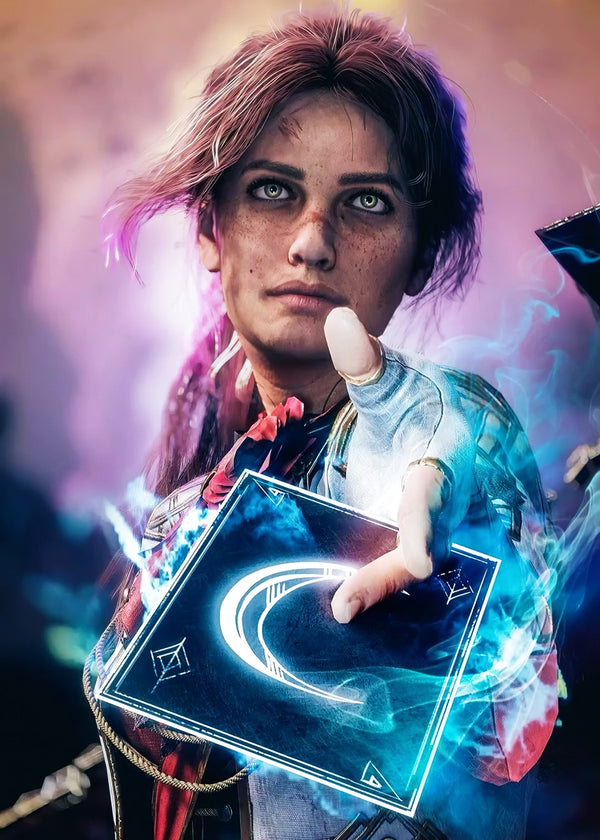 Woman with Magic Card, Clair Obscur:  Expedition 33