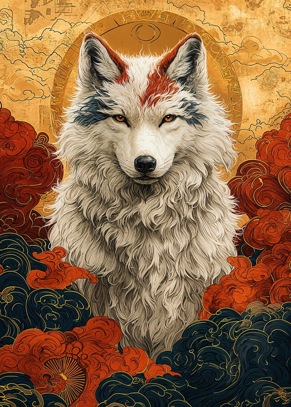 Celestial Guardian Wolf