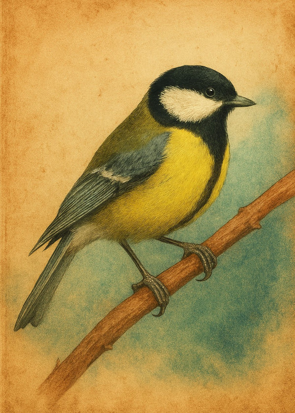 Great Tit – Bold Serenity