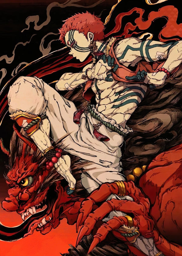 Akaza, Demon Slayer Kimetsu no Yaiba