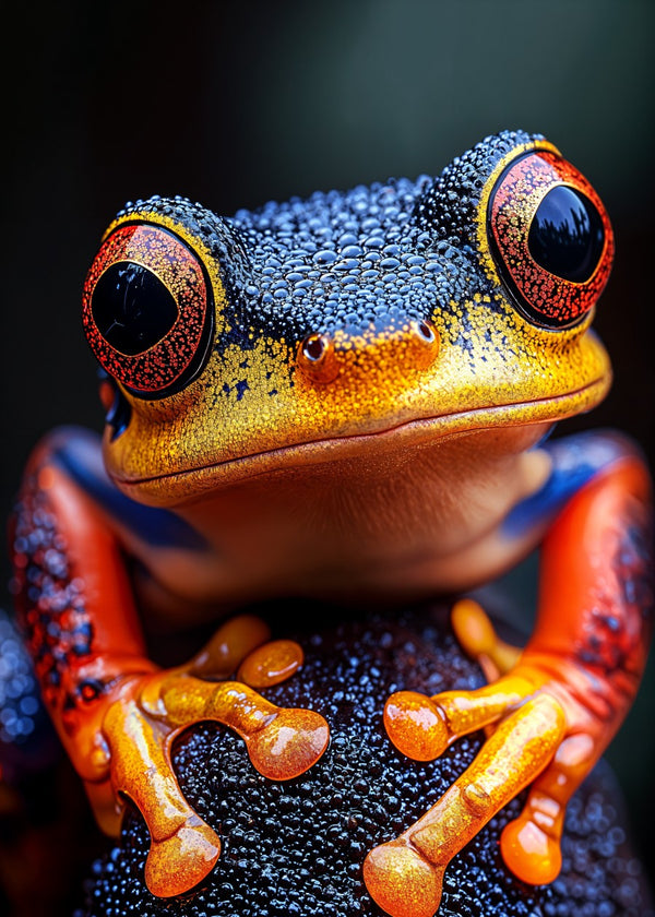 Amber-Eyed Rainforest Frog