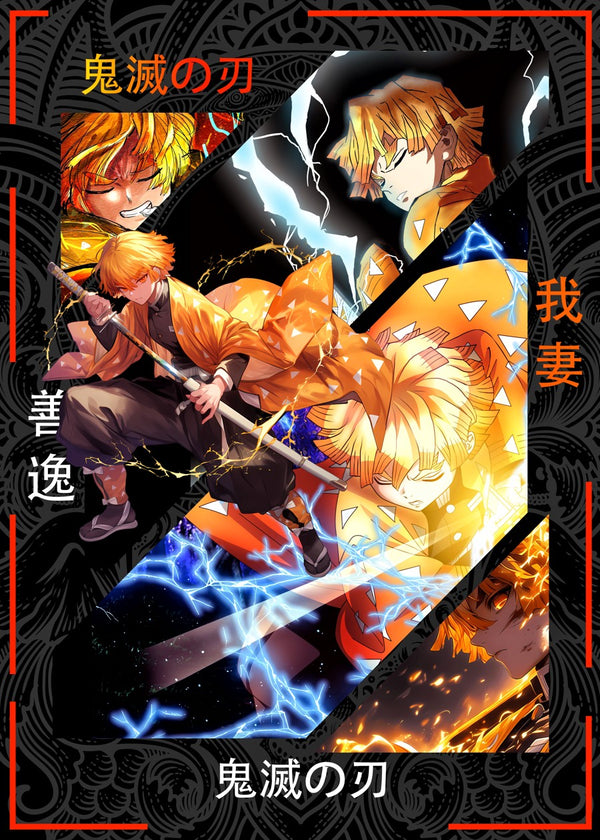 Zenitsu Agatsuma, Demon Slayer Kimetsu No Yaiba