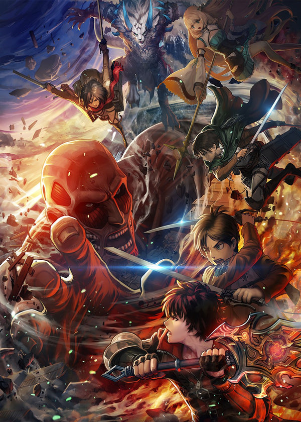 Attack on Titan Walls Fall