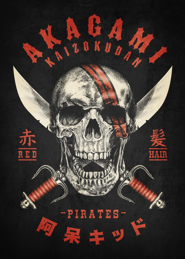 Jolly Roger Red Hair Pirates