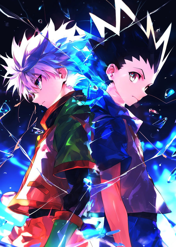 hunter x hunter gon vs killua