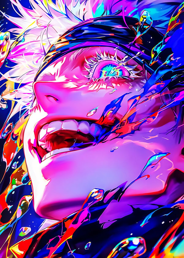 Jujutsu Kaisen neon color