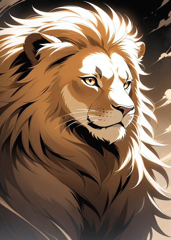 Majestic Lion  Symbol of Power