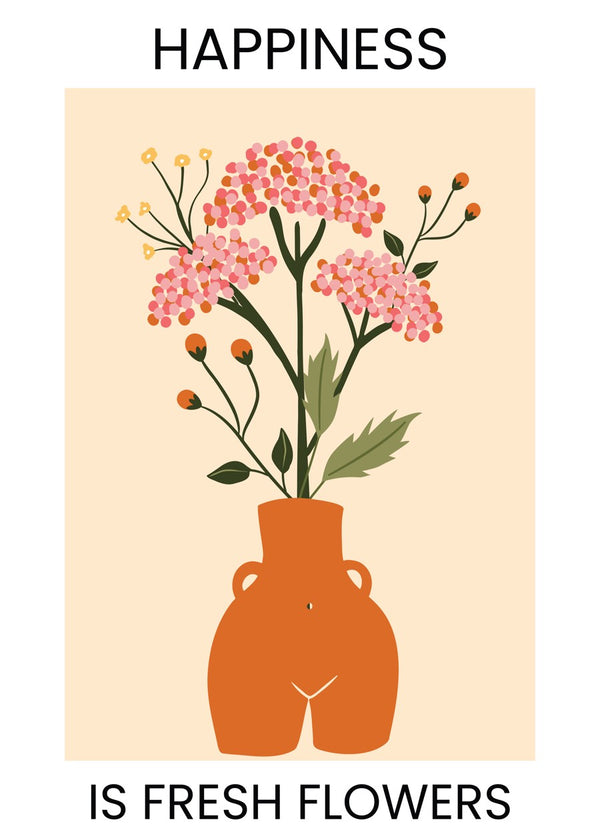 Fresh Flowers Happiness