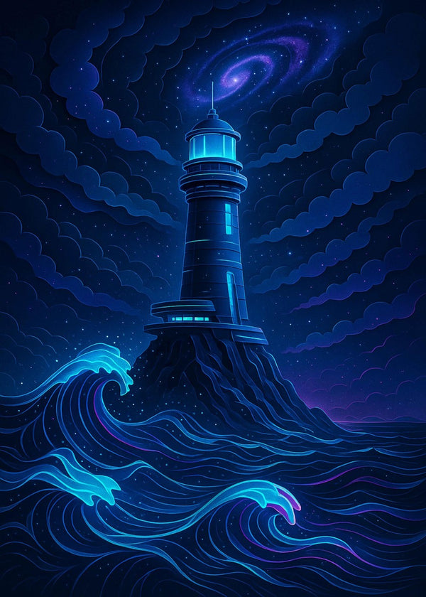 Futuristic Ocean Tower