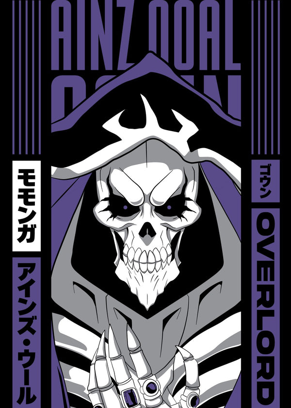 Ainz Ooal Gown Skull Art