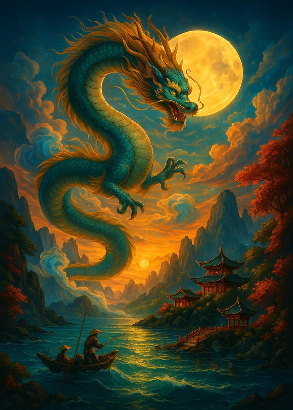 Dragon Over Li River