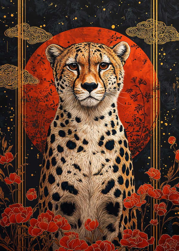 Cheetah of the Crimson Sun