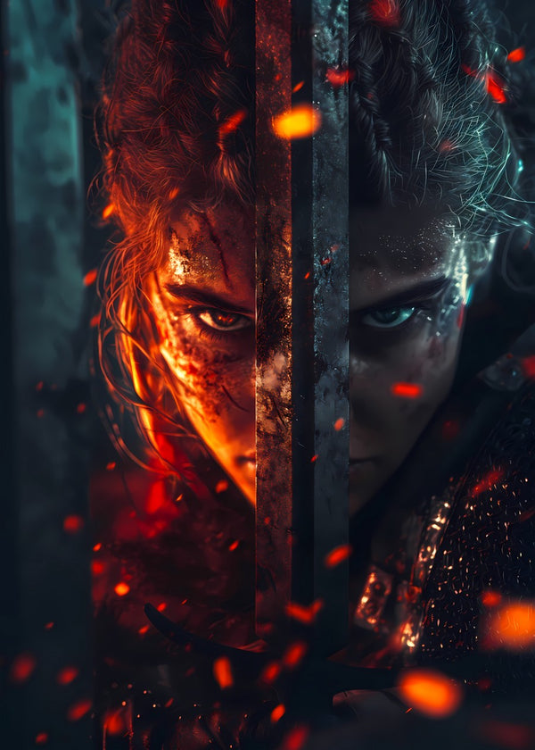 Nordic Viking Shield Maid