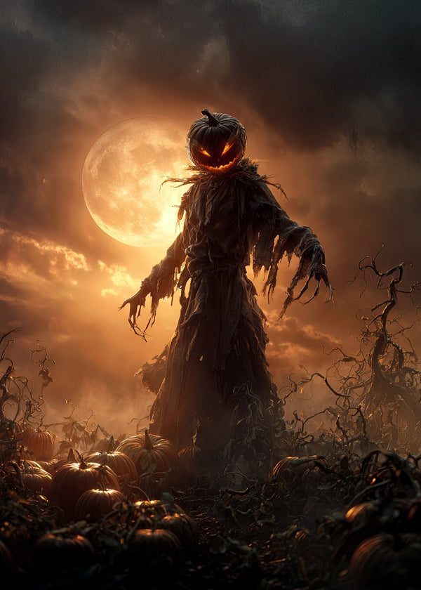 Pumpkin Headed Scarecrow