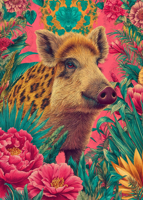 Blossomed Boar in Paradise
