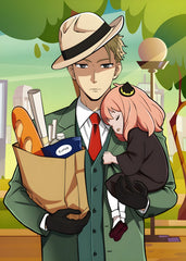 Spy Family Grocery Scene
