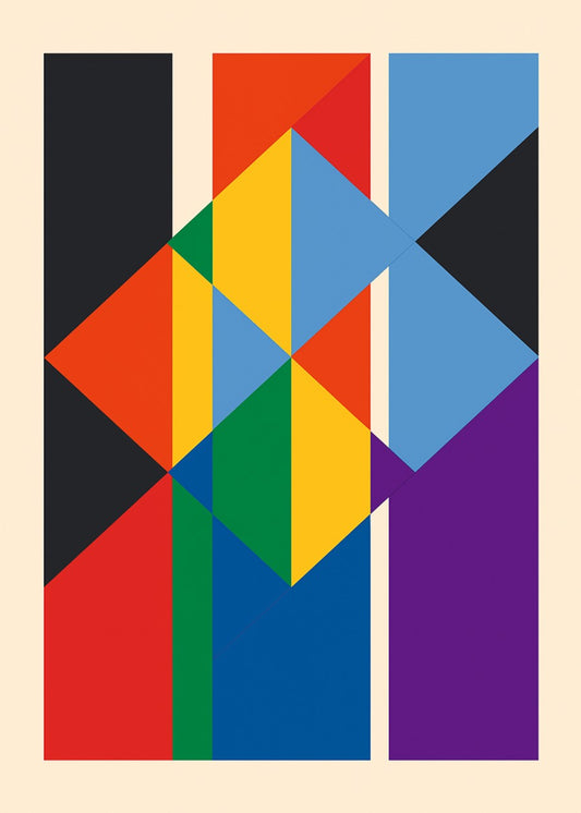 Geometric Abstract Art Primary