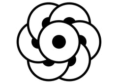 Geometric Crop Circle Flower