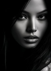 Beautiful Woman Shyness