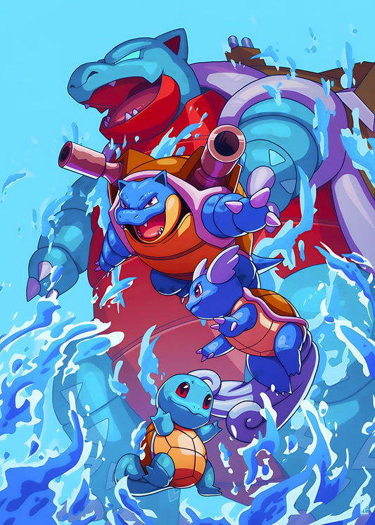 Blastoise Evolution