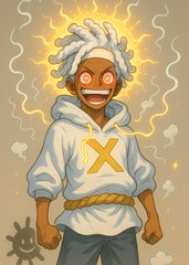 Luffy Gear 5 – The Sun Awakens