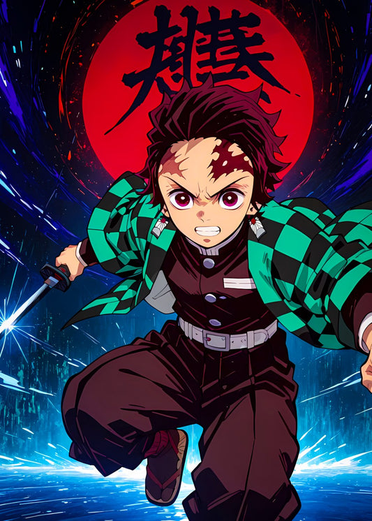 Tanjiro Kamado Action, Demon Slayer Kimetsu no Yaiba
