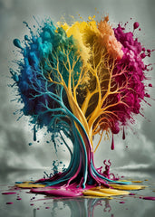 a Colorful Magical Tree
