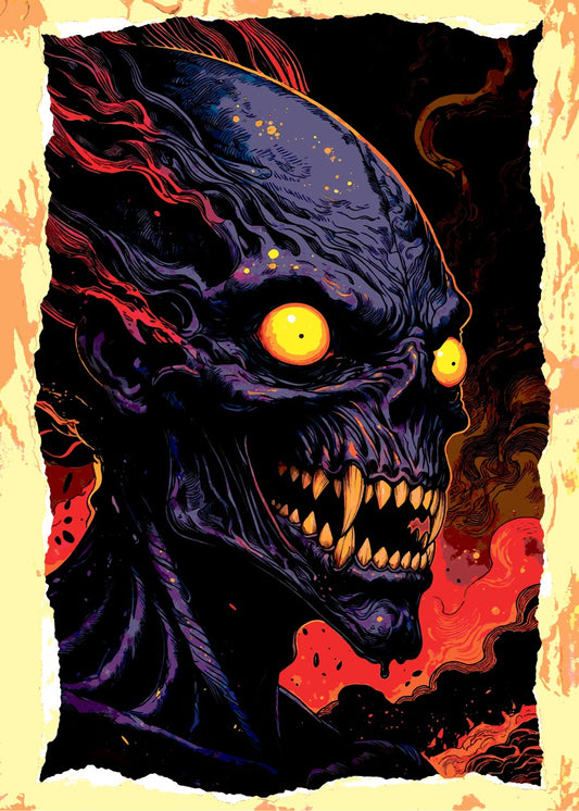 monster the purple dom