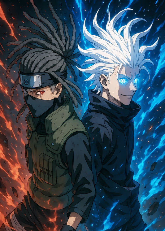 Kakashi x Gojo Power Clash