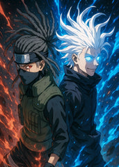 Kakashi x Gojo Power Clash