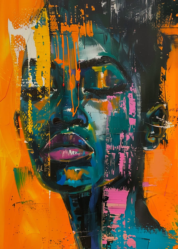 Expressive Color Portrait
