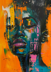 Expressive Color Portrait