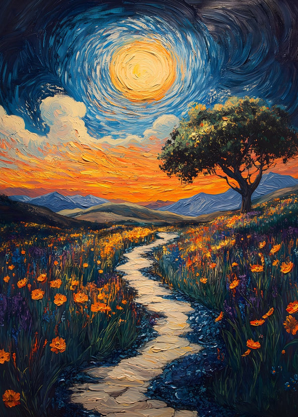 Starry Path to Tranquility