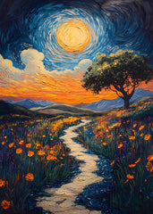 Starry Path to Tranquility