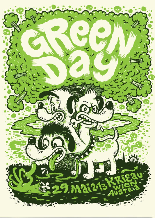 Green Day Concert Dogs