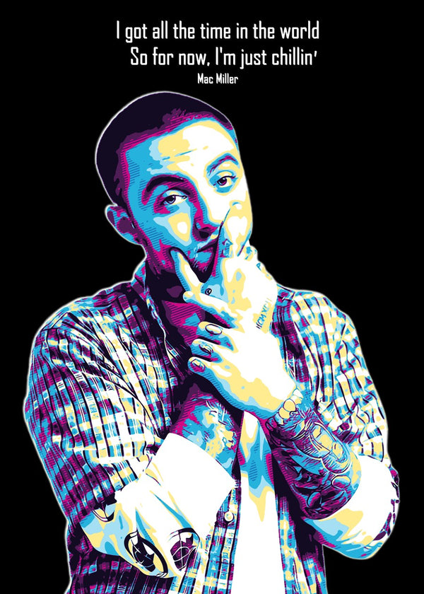 Mac Miller Retro Style