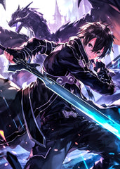 Kirito with Black Sword
