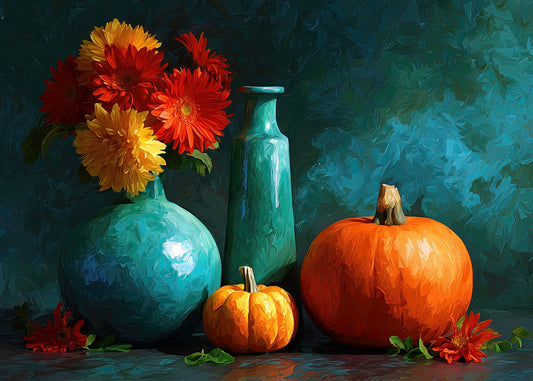 Vibrant Autumn Still Life