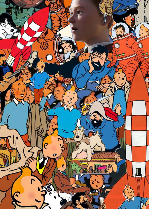 retro tintin anime