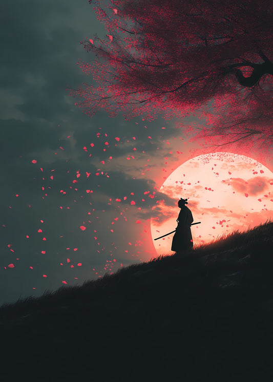 Samurai Japan Cherry Blossom